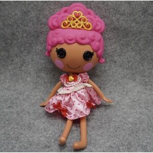 Lalaloopsy Full Size Doll Sew Royal Princess Party Crumpet Heart 13" Pre-Owned